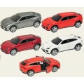 Машинка Kinsmart Lamborghini Urus KT5368W (4 цв. в ассортименте, 1:38, метал., откр. двери)